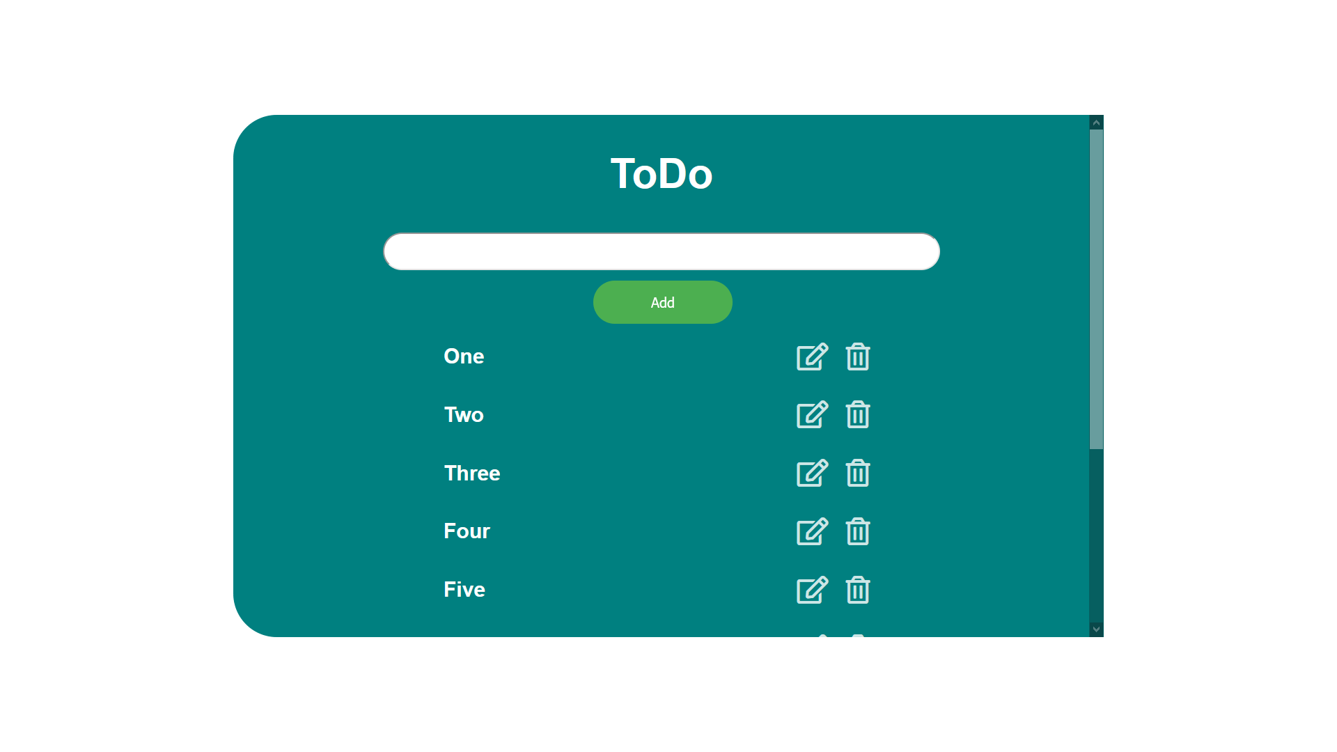 ToDo app